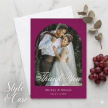 Benutzerdefinierte Foto- und Text-Wein-Hochzeit