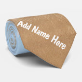 Benutzerdefinierte Foto- und Textblöcke - Ihr eige Krawatte (Gerollt)