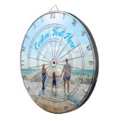 Benutzerdefinierte Foto- und Textdatenträger Dartscheibe (Vorderseite rechts)