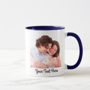 Benutzerdefinierte Foto- und Textfamilie Personali Tasse