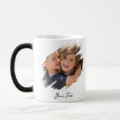 Benutzerdefinierte Foto- und Textfarbänderung erst Verwandlungstasse (Links)