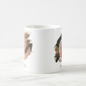 Benutzerdefinierte Foto- und Textfarbänderung erst Verwandlungstasse (Mittel)