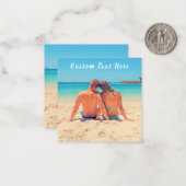 Benutzerdefinierte Foto- und Textkarte mit eigenem Mitteilungskarte (Vorderseite/Rückseite Beispiel)