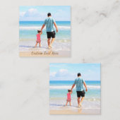 Benutzerdefinierte Foto- und Textkarten für Ihr ei Mitteilungskarte (Vorne/Hinten)