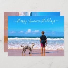 Benutzerdefinierte Foto- und TextSummer Cards