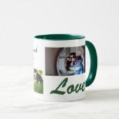 Benutzerdefinierte Foto- und TextTasse, Personalis Tasse (VorderseiteRechts)