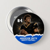 Benutzerdefinierte Foto-Uni-Fußball-Button-Pin Button (Vorne & Hinten)