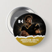Benutzerdefinierte Foto-Uni-Fußball-Button-Pin Button (Vorne & Hinten)