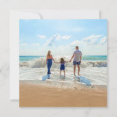 Benutzerdefinierte Foto Vatertagskarte Ihr Foto un (Rückseite)