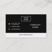 Benutzerdefinierte Foto-Visitenkarte Visitenkarte (Rückseite)