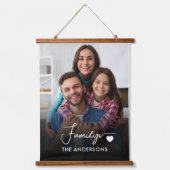 Benutzerdefinierte Foto Wandteppich Mit Holzrahmen (Vorderseite)