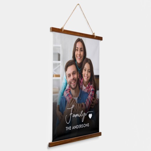 Benutzerdefinierte Foto Wandteppich Mit Holzrahmen (Gewinkelt)