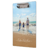 Benutzerdefinierte Foto-Zwischenablage mit Text Klemmbrett (Links)