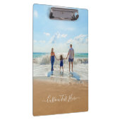 Benutzerdefinierte Foto-Zwischenablage mit Text Klemmbrett (Rechts)