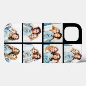 Benutzerdefinierte FotoCollage 7 Quadrat Fotos Sch Case-Mate iPhone Hülle (Rückseite (Horizontal))