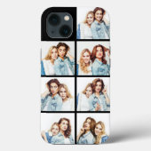 Benutzerdefinierte FotoCollage 7 Quadrat Fotos Sch Case-Mate iPhone Hülle (Rückseite)