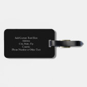 Benutzerdefinierte FotoCollage Gepäckanhänger (Rückseite horizontal)