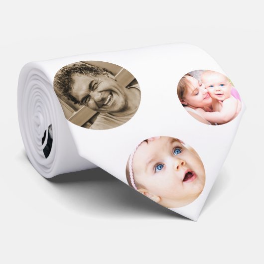 Benutzerdefinierte FotoCollage Krawatte (Gerollt)