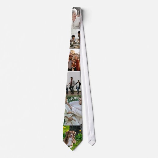 Benutzerdefinierte FotoCollage Krawatte (Vorderseite)