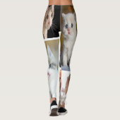 Benutzerdefinierte FotoCollage mit 8 Foto Leggings (Rückseite)