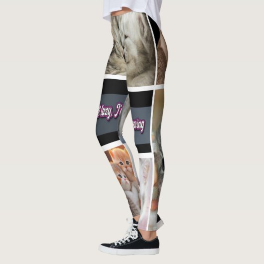 Benutzerdefinierte FotoCollage mit 8 Foto Leggings (Links)