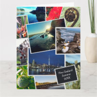 Benutzerdefinierte Fotocollage Neuseeland-Urlaub g