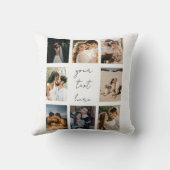 Benutzerdefinierte Fotocollage Personalisiertes Bi Kissen (Rückseite)