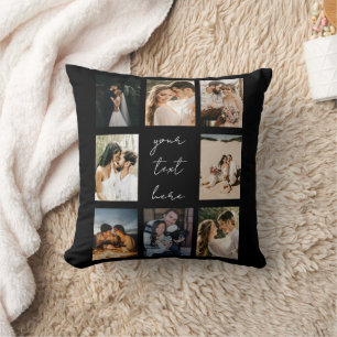 Benutzerdefinierte Fotocollage Personalisiertes Bi Kissen