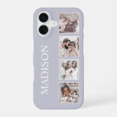 Benutzerdefinierte Fotocollage Personalisiertes La iPhone 16 Hülle (Rückseite)
