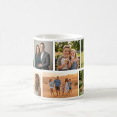 Benutzerdefinierte Fotocollage und personalisierte Kaffeetasse (Mittel)