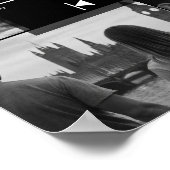 Benutzerdefinierte Fotocollage 'Unser Lied' für Pa Poster (Ecke)