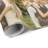 Benutzerdefinierte Fotogeschenkverpackung Geschenkpapier (Rolleneckpunkt)