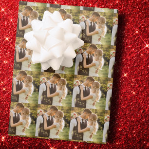 Benutzerdefinierte Fotogeschenkverpackung Geschenkpapier