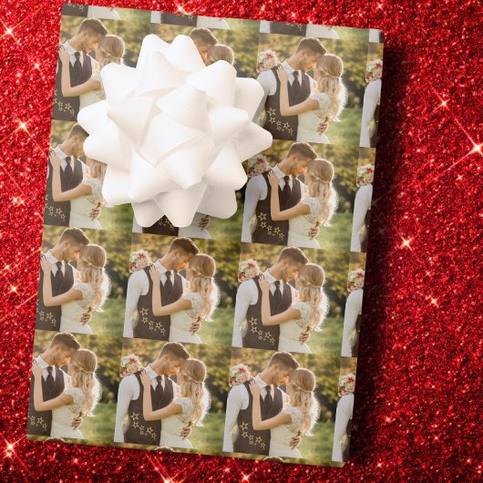 Benutzerdefinierte Fotogeschenkverpackung Geschenkpapier