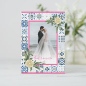 Benutzerdefinierte Fotokarte für Susan - Das ist A Einladung (Stehend Vorderseite)