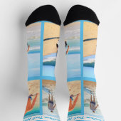 Benutzerdefinierte Fotolage-Socken für Fotos und T Socken (Oben)