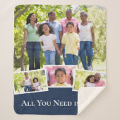 Benutzerdefinierte Fotomaterial Alles, was Sie bra Sherpadecke (Vorderseite)