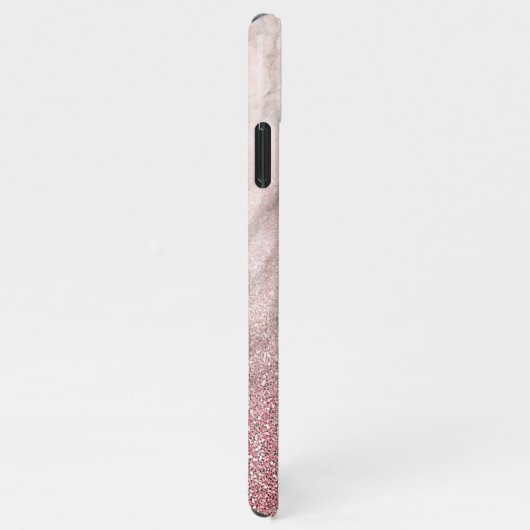 Benutzerdefinierte Fotomaterial-Collage im rosa Mu iPhone Hülle (Rechte Seite)