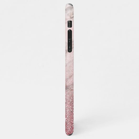 Benutzerdefinierte Fotomaterial-Collage im rosa Mu iPhone Hülle (Linke Seite)