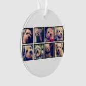 Benutzerdefinierte Fotomaterial mit quadratischen Ornament (Vorderseite)