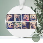 Benutzerdefinierte Fotomaterial mit quadratischen  Ornament