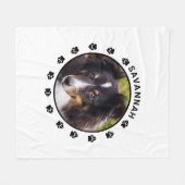 Benutzerdefinierte Fotoplatte für Begleiter mit Pa Fleecedecke (Vorderseite (Horizontal))