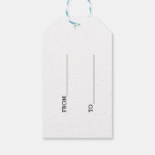 Benutzerdefinierte Fotoplatte Geschenkanhänger (Rückseite)