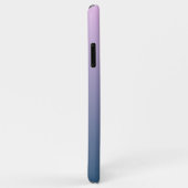 Benutzerdefinierte Fotos für Ombre Rosa Dunkelblau Case-Mate iPhone Hülle (Hinten/Rechts)