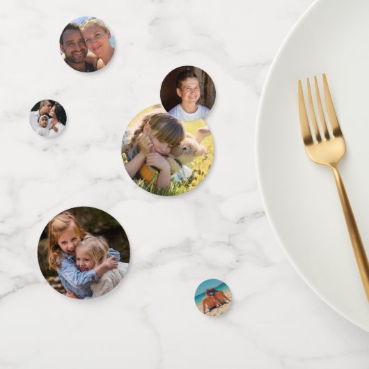 Benutzerdefinierte Fotos Konfetti (Gruppe)