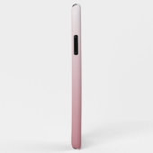 Benutzerdefinierte Fotos Ombre Dusty Blush Rose Ro Case-Mate iPhone Hülle (Hinten/Rechts)