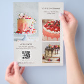 Benutzerdefinierte Fotos Scannen Sie den QR-Code M Flyer (Hand)