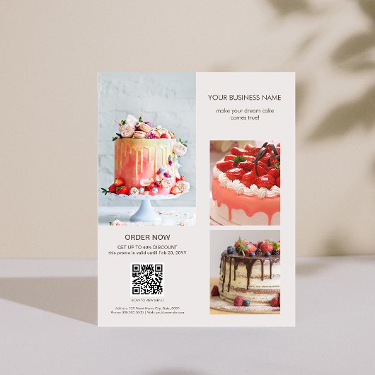 Benutzerdefinierte Fotos Scannen Sie den QR-Code M Flyer