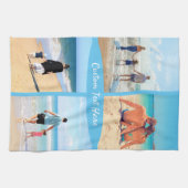 Benutzerdefinierte Fotos Textküche Handtuch Ihr Fa (Horizontal)