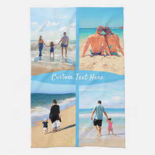 Benutzerdefinierte Fotos Textküche Handtuch Ihr Fa